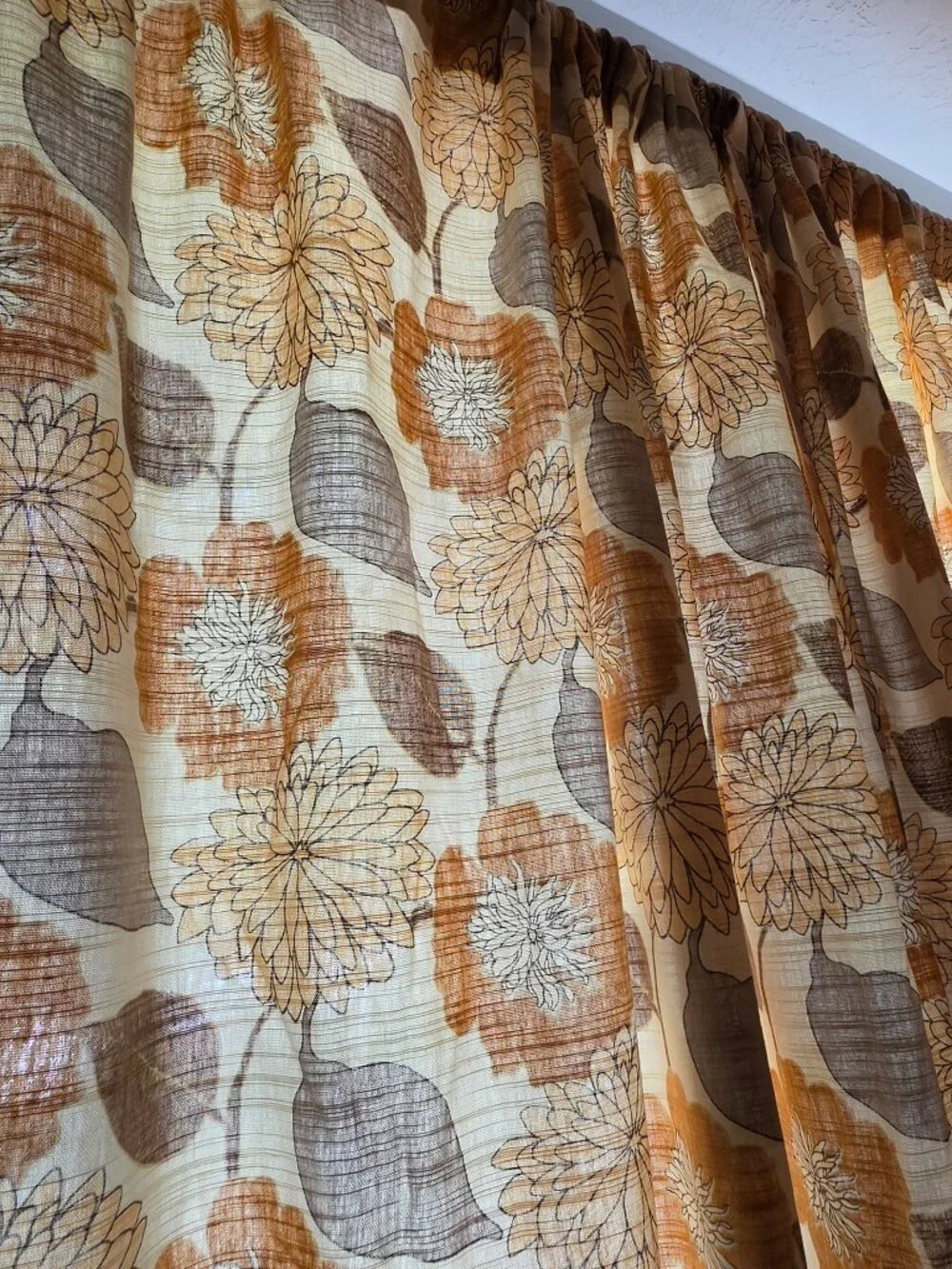 World Market Emma Floral Drapery Panels (Boho-style) - 48